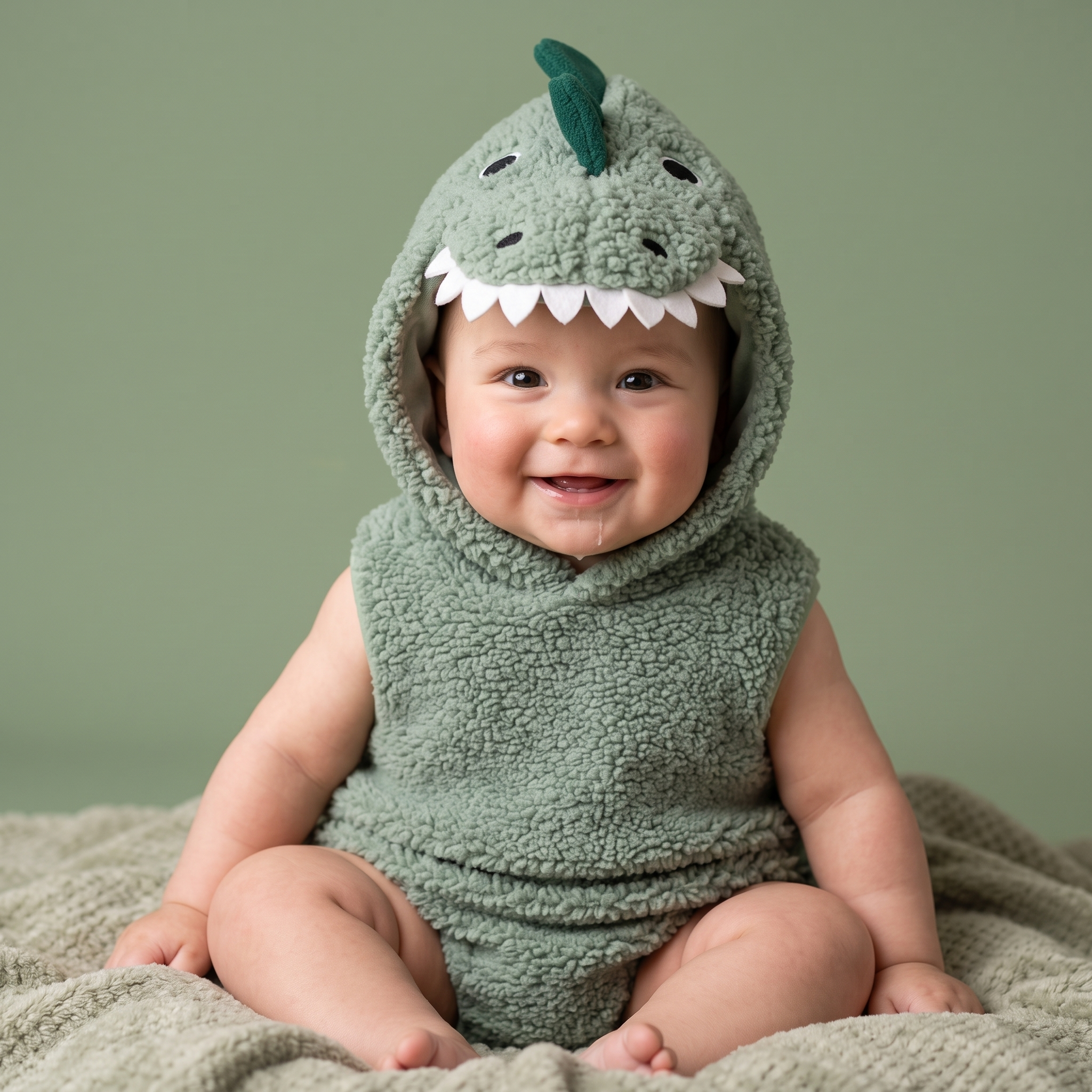 Disfraz Dinosaurio Peluche para Bebé | Lunyna