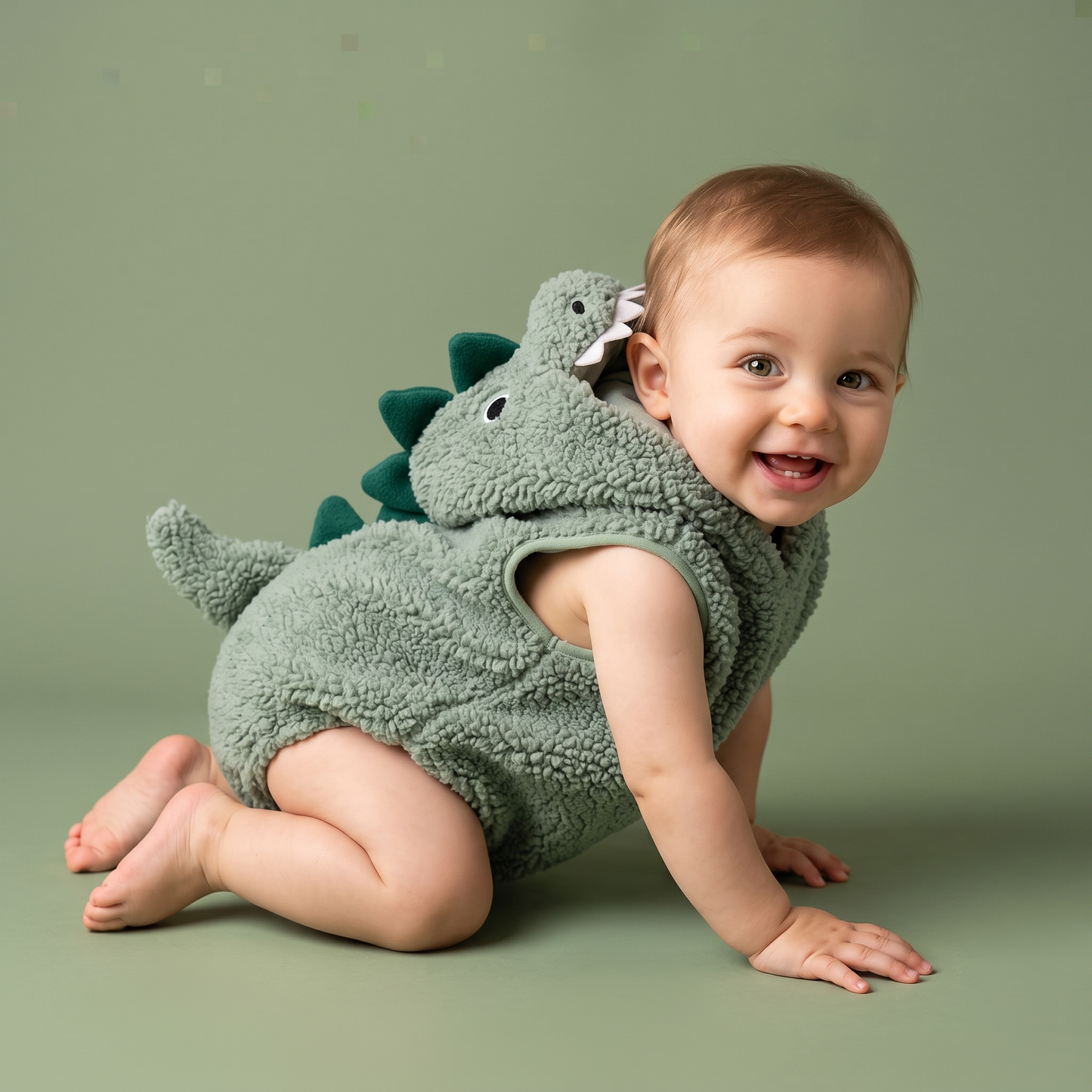 Disfraz Dinosaurio Peluche para Bebé | Lunyna